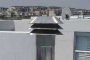 Stainless steel round turbo cowl